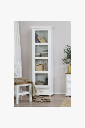 Jednodverová vitrína v štýle provence. Vit 116 Patina